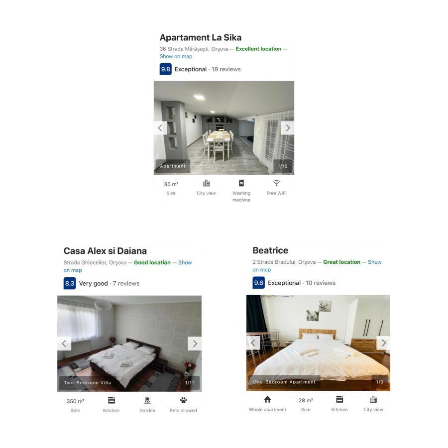 Apartament La Sika Orşova Exterior foto